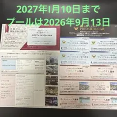 京阪ホールディングス 株主優待セット　ひらパー入園券２枚他のサムネイル