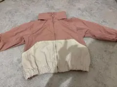 ベビー　アウター　フード収納可　90
