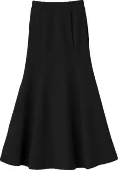 マーメイドフレアスカート 黒 ブラック GRL gc60