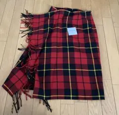 UNIQLO/JW ANDERSON チェックフリンジスカート