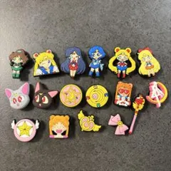 美少女戦士セーラームーン シューズアクセサリー 17個セットのサムネイル