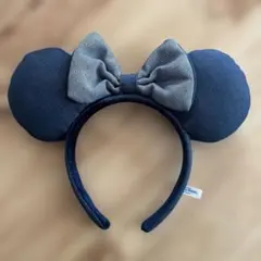 デニム風ミッキーマウスカチューシャ