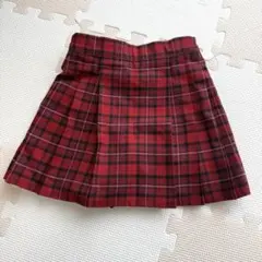 UNIQLO KIDS チェック柄 スカート/ショートパンツ 110cm