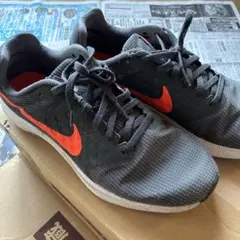 Nike スニーカー 27.5 cm グレー/オレンジ