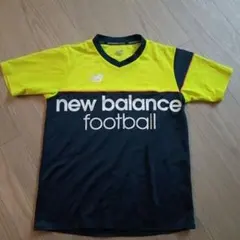 new balance サッカーシャツ イエロー/ネイビージュニア150cm