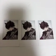 佐伯イッテツ　チェキ風カード2枚セット