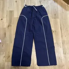 Sea Room Lynn ネイビー カジュアルパンツ S シャカパン　ジャージのサムネイル