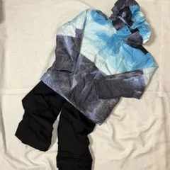 スノーボードウェア　子供6〜8才　セット上QUIKSILVER 下Fera