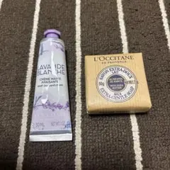 L'Occitane Lavande Blanche ハンドクリームソープセット