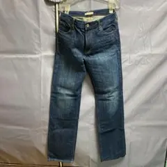 【ジーンズ】UNIQLO レギュラーフィットストレートジーンズ