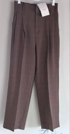 VISチェックパンツ新品未使用