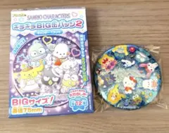サンリオ　キラキラBIG缶バッジ2 集合12