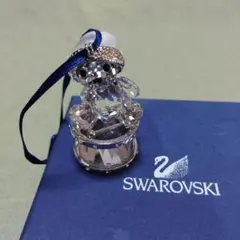 Swarovski　2007　ベア　ドラム 置物　クマ　熊　くま　オーナメント