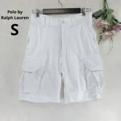 ポロラルフローレン　カーゴショートパンツ　ハーフパンツ　ホワイト S メンズのサムネイル