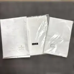新品Dior/NINA RICCI/curreēges 白トロッター柄ハンカチ