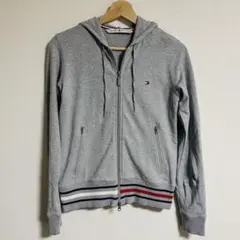 トミーヒルフィガー ダブルジップパーカー トリコロール Y2K