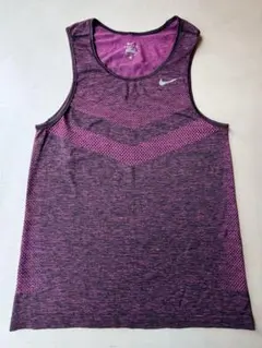 【美品】Nike DRI-FIT パープル タンクトップ S