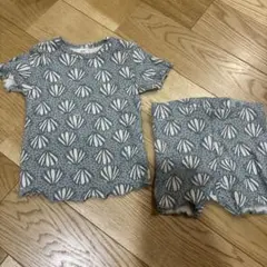 H&M オーガニックコットン Tシャツ＆ショートパンツ 6-9M