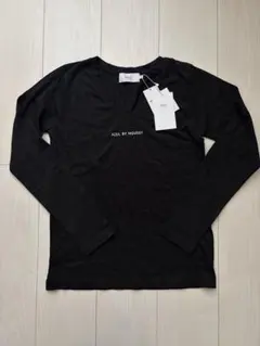 AZUL BY MOUSSY ブラック Vネック 長袖Tシャツ S