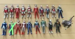 ウルトラマン　ソフビ　ライブサイン付き　ウルトラマン〜オーブ　怪獣　まとめ売り