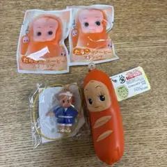 たらこキューピーストラップ４個セット