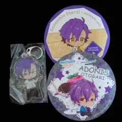 あんスタ　乙狩アドニス　アニカフェ　コースター　アクキー