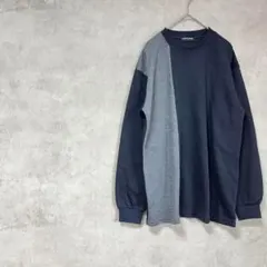 長袖トレーナー　綿混　コットン　メンズ　秋冬　個性的デザイン　シンプル