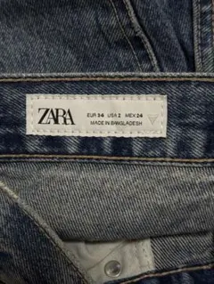 ZARA ストレートデニム EUR34