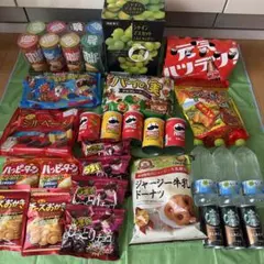 お菓子、飲料　大量詰め合わせのサムネイル