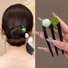 髪飾り ヘアアレンジ かんざし 玉かんざし まとめ髪 髪飾り 和装 着物 浴衣