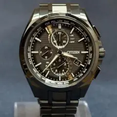 美品 CITIZEN AT8144-51E アテッサ エコドライブ 赤針稼働品 - メルカリ