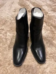 ZARA サイドゴアブーツ ブラック レディースのサムネイル