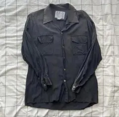 超希少鬼フェードヴィンテージ 古着50s 60s usa製 長袖シャツ