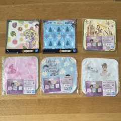 ディズニーハンドタオル　６点セット