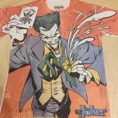 ジョーカー joker バットマン 映画Tシャツ ムービーTシャツ 白 M 総柄