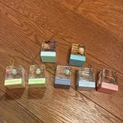 すみっコぐらし　光るウォーターキーホルダー 7点