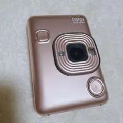 instax mini LiPlay ローズゴールド 本体 (チェキフィルム付き
