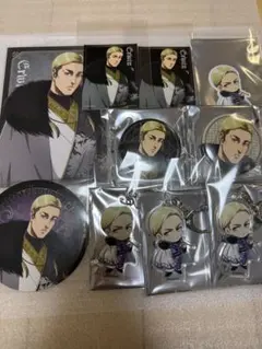 ウェブポン 進撃の巨人 D賞 つながるアクリルキーホルダー 18個 webpon