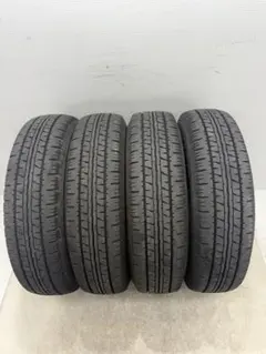 富山から☆DUNLOP ENASAVE VAN☆145/80R12 LT☆8分山のサムネイル