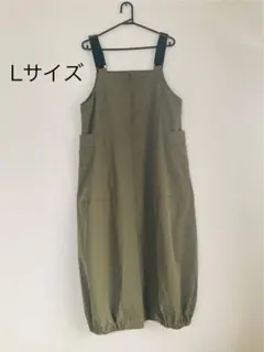 LOGOSDAYS ×しまむら　 サロペットワンピ Lサイズ