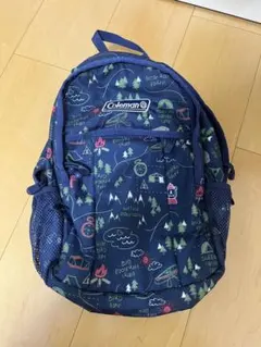 Coleman キャンプテーマリュック ネイビー