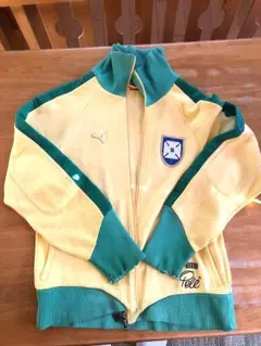 プーマ：ペレモデル・ブラジル代表カラーのフルジップのトラックジャケット