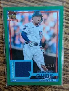 99シリ　2026 Topps 鈴木誠也 レリックカード　ウェアカード