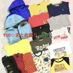 最終価格！！【110サイズ】男の子⭐︎まとめ売り アウター 冬物 スウェット 恐竜