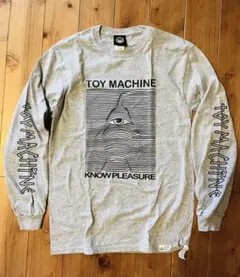 TOY MACHINE 長袖カットソー ロンT グレーのサムネイル