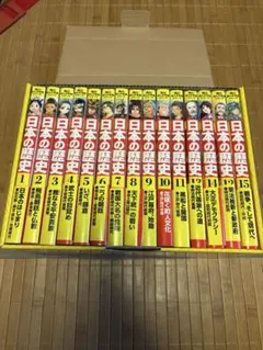 美品　角川まんが学習シリーズ 日本の歴史 全15巻 定番セット+BOX