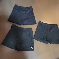 水*ん様 120　三枚組　ブラック　クロパンショートパンツインナーパンツ