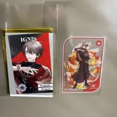 にじさんじ加賀美ハヤト 8周年 ランダムメタルカード 、クリアカード２点セット