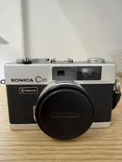 フィルムカメラ【整備、完動品】コニカC35 芦田愛菜カメラ - メルカリ