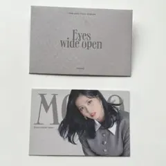 TWICE Eyes wide open モモ メッセージカード